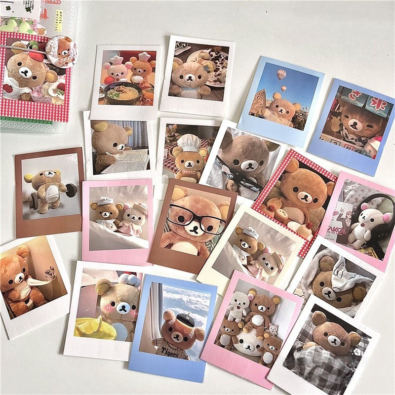 Vintage Collectible Bears - Niedlicher Bär DIY Scrapbook Deko Notizblöcke