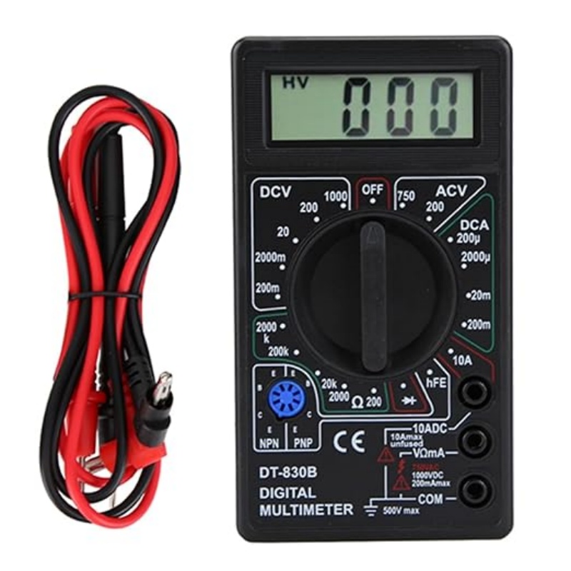 Analog Meter Gauge - Digital-Multimeter Multifunktions Tester DT830B Elektrische Voltmeter