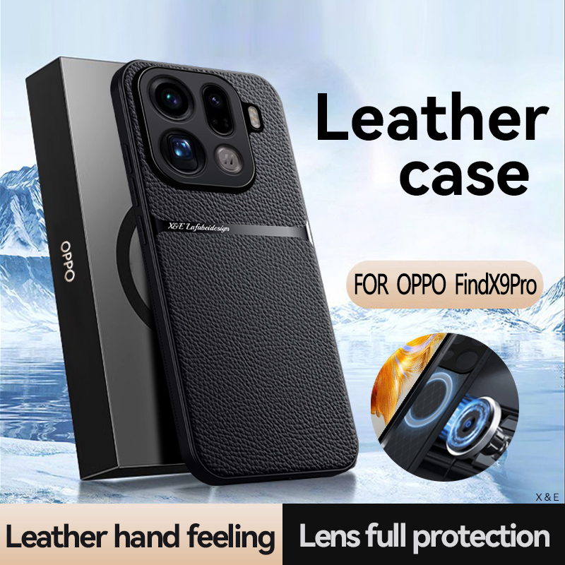 Camera Leather Case - Für OPPO Find X9 Pro X9