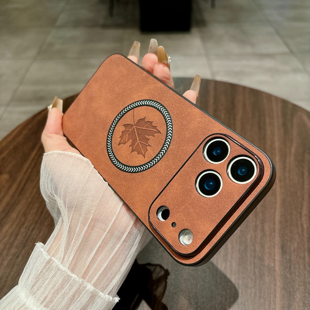 Camera Leather Case - Magnetische Ledertasche für iPhone 17 Pro