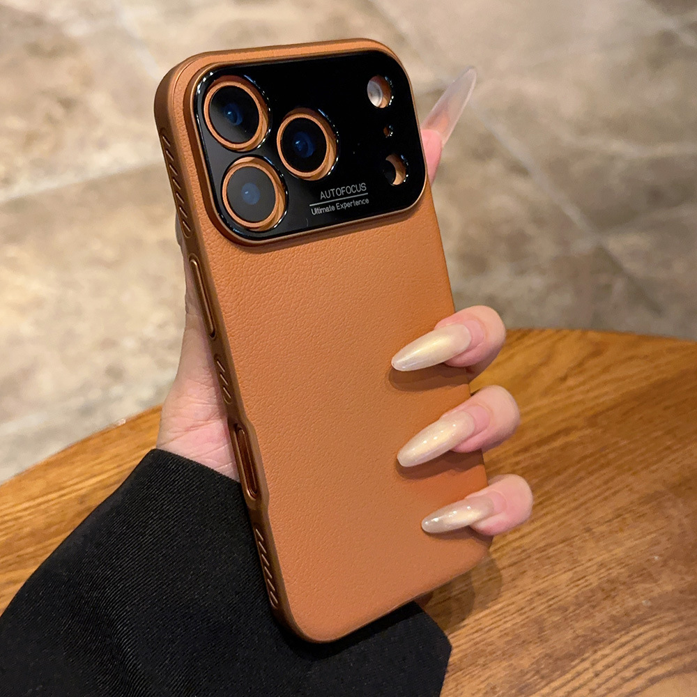 Camera Leather Case - Wärmeableitung für MagSafe Magnetische Hülle für