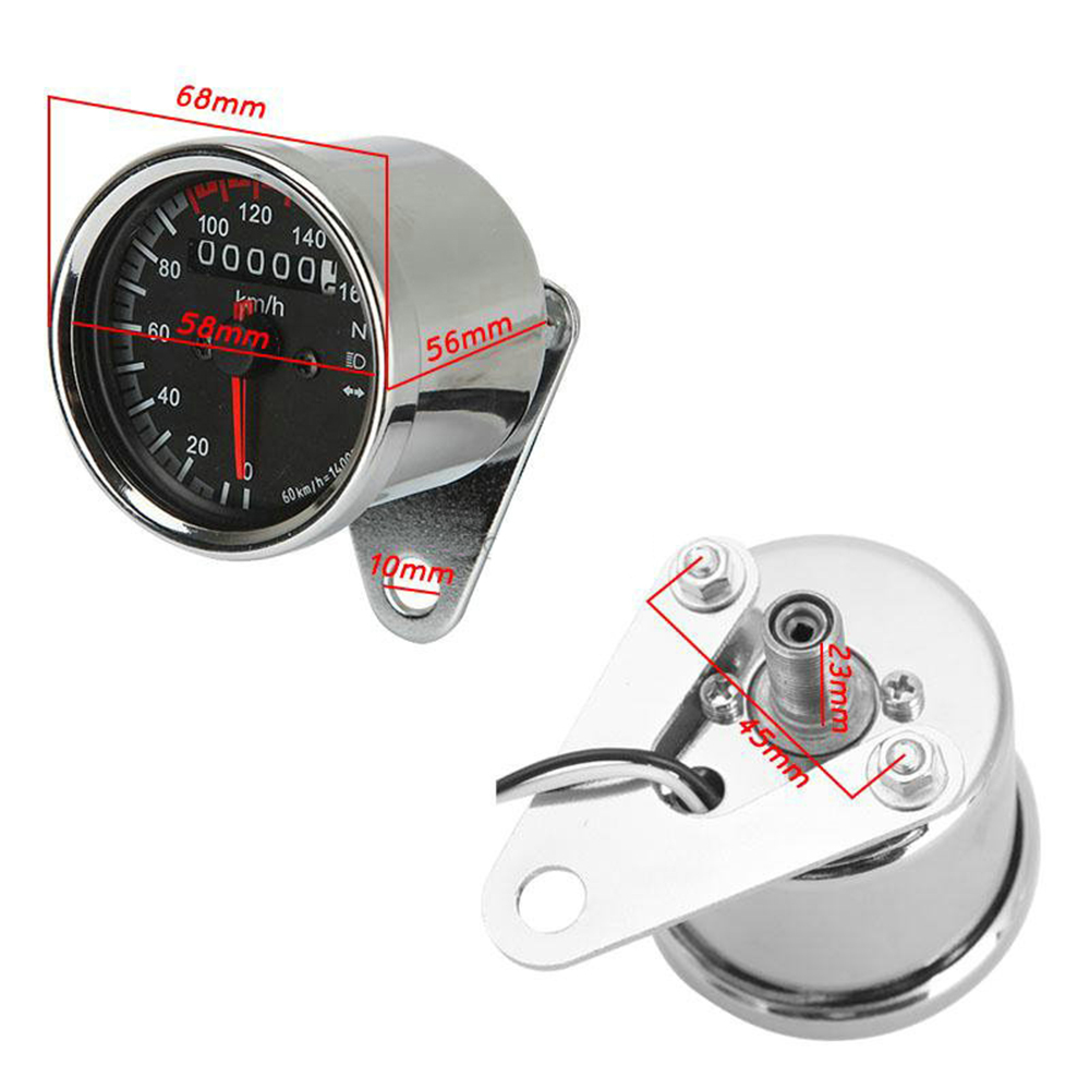 Torvian Dual-LED-Motorrad-Tach – Analog Meter Gauge Bewertung und Preis