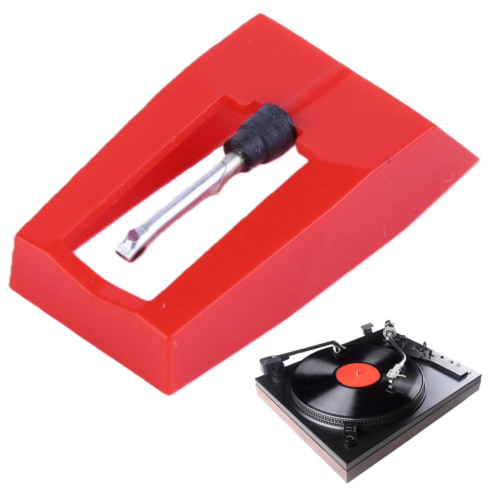4 Stück Plattenspieler-Nadeln, – Record Player Needle Bewertung und Preis