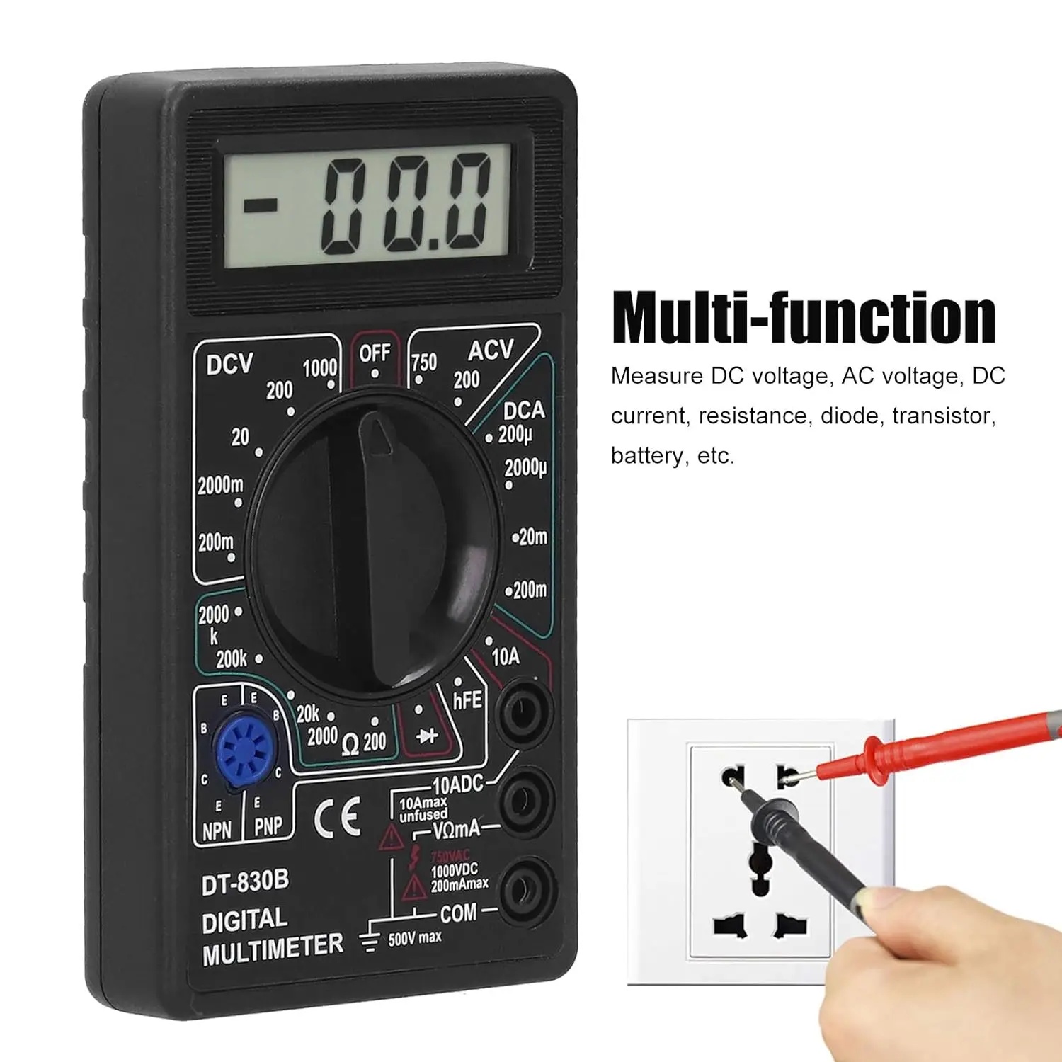 Digital-Multimeter Multifunkti – Analog Meter Gauge Bewertung und Preis