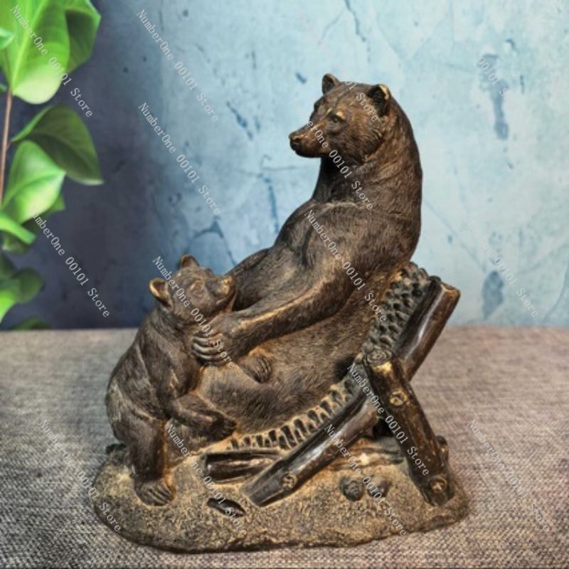 Antike Bronze-Bärenfigur Vinta – Vintage Collectible Bears Bewertung und Preis
