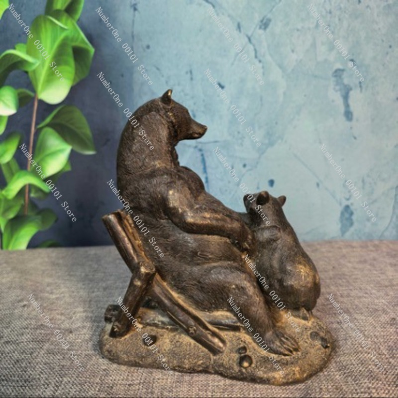 Antike Bronze-Bärenfigur Vinta – Vintage Collectible Bears Bewertung und Preis