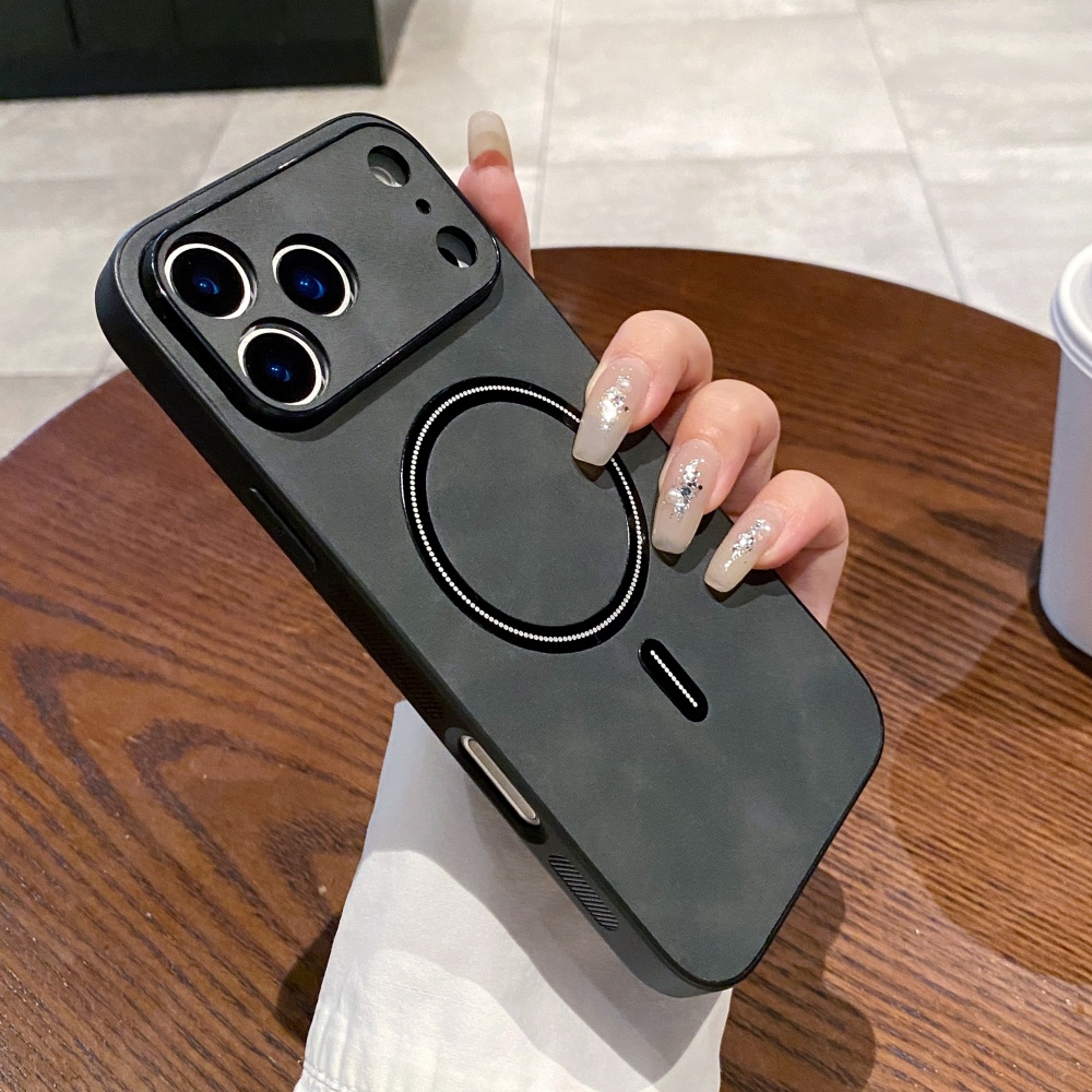 Matte Schaffell-Leder-Magnethü – Camera Leather Case Bewertung und Preis