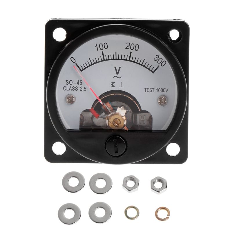 Voltmeter SO-45 AC 0-300V Rund – Analog Meter Gauge Bewertung und Preis