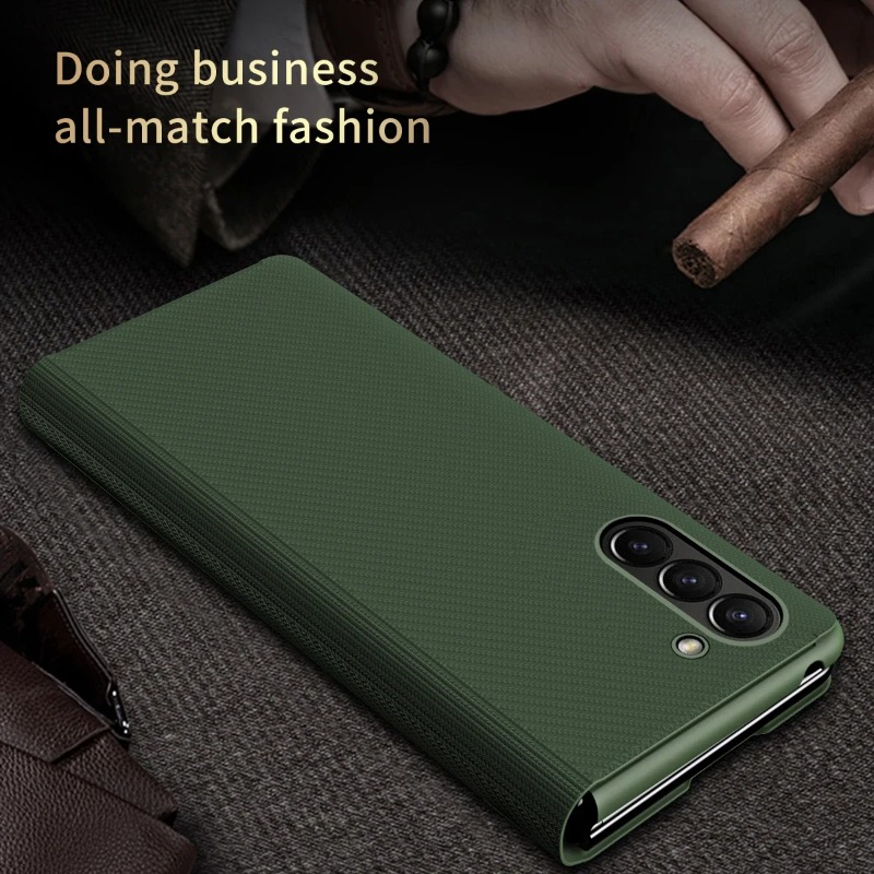 Einfache Streifen Magnetische  – Camera Leather Case Bewertung und Preis